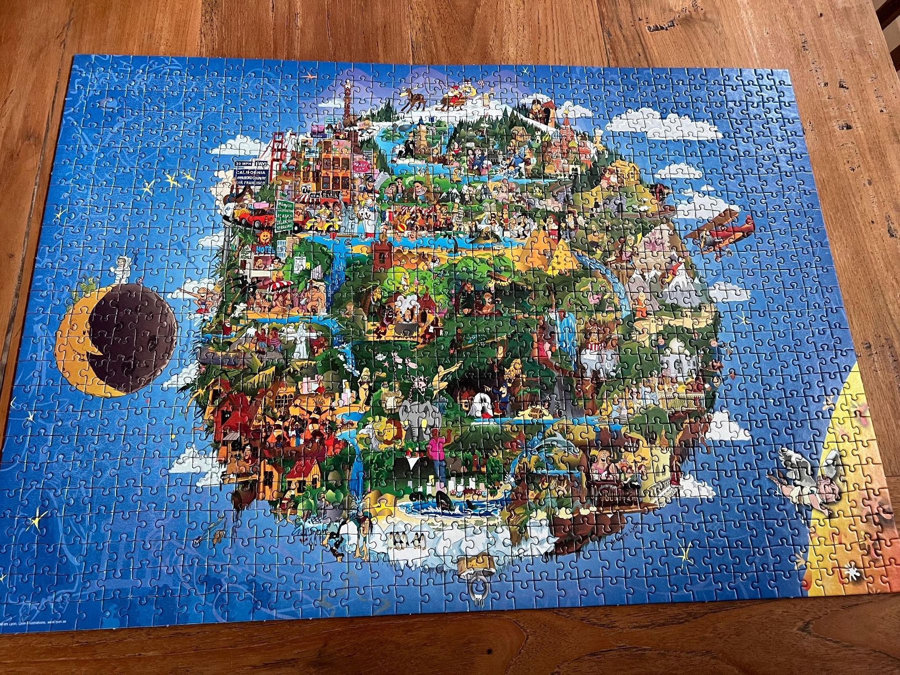 Puzzle: HEYE The Earth Puzzle 1000 Teile – Usato da Steffisburg venduto da 9MOMO5 4