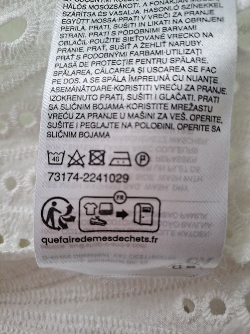 C&A Camicette: Statement-Bluse weiss C&A 34 – Nuovo (secondo la descrizione) da Volketswil venduto da ronbons 7