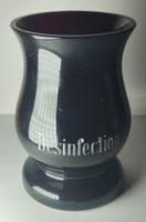 Seltenes Apothekergefäß Desinfektion Rotglas Um 1900 13cm