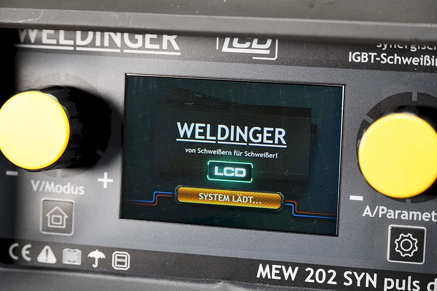 Löten & Schweissen: WELDINGER MEW 202 SYN puls dig 200A – Neu und originalverpackt aus Bottighofen von zaap 1