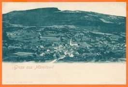 Gruss aus MÜMLISWIL / SO - Gesamtansicht 1903