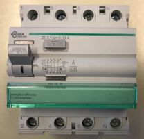 Fehlerstromschutzschalter 4P Uniline 25A/0.03A, 3LN 230/400V