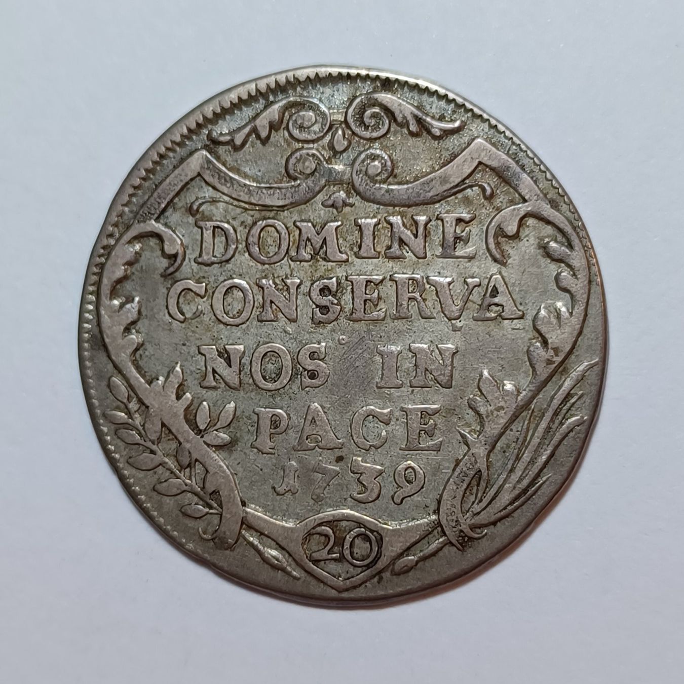 Tutti le monete: 20 Schilling 1739 Zürich -ss – Usato da Pfäffikon ZH venduto da Welt_Muenzen