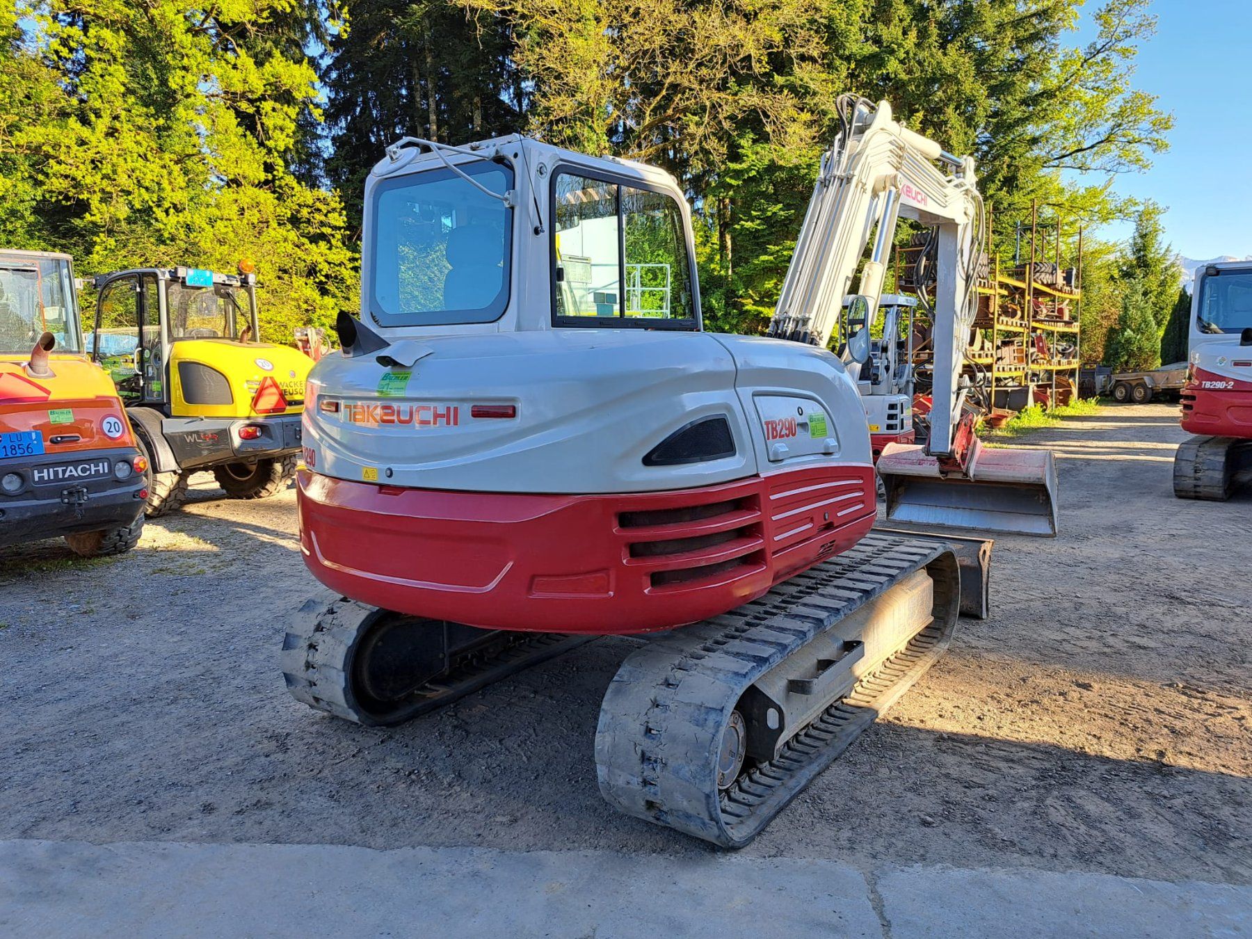 Takeuchi Escavatori: Raupenbagger Takeuchi TB290 – Usato da Rain venduto da Bob1000 3