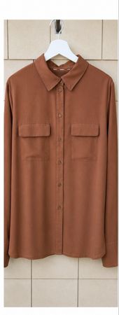 Damen Bluse braun Grösse M neuer Zustand