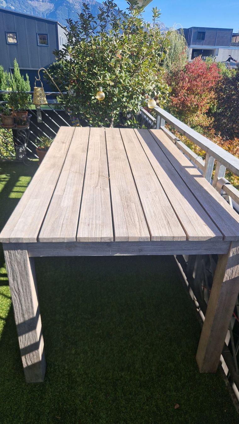 Micasa Tables: Gartentisch / Balkontisch 90x180 – D'occasion à Uznach par Nuala14