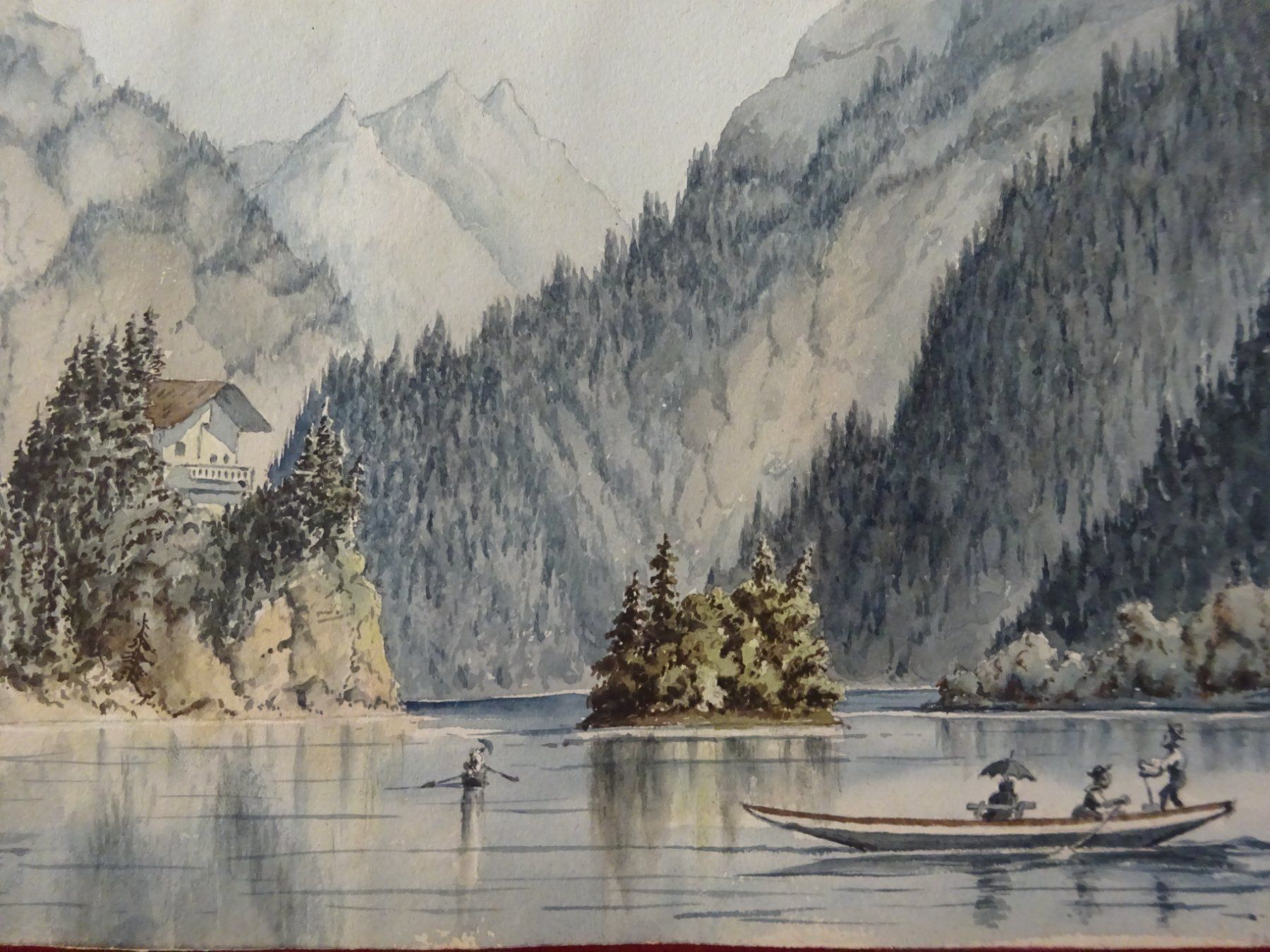 Dipinti: Königssee / 1885 – Usato da Esslingen venduto da eintagammeer 1
