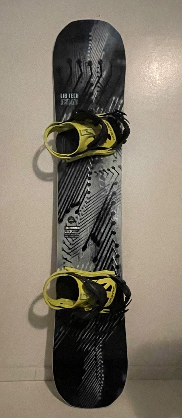 Lib Tech Board: Lib Tech Legitimizer Snowboard 147 mit Now Brigade Bindung – Usato da Triesenberg venduto da wintersunfun 6