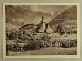 FRUTIGEN, ALTE PHOTOGLOB FOTOGRAFIE