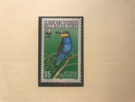 WWF Österreich 1988 Bienenfresser postfrisch