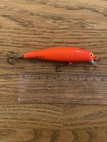 Bomber Long A Wobbler – Orange – ca. 12 cm