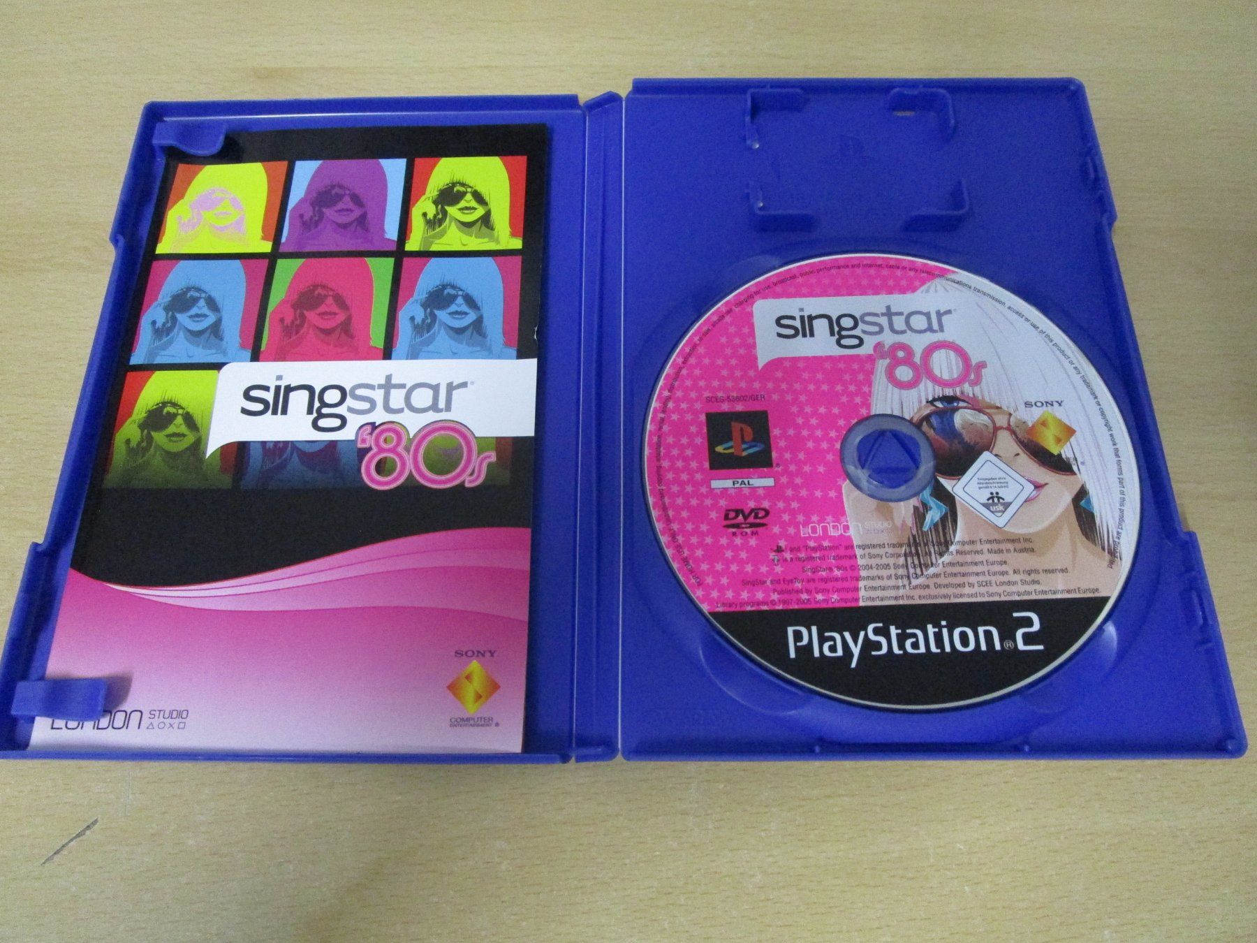 Sony Giochi: Singstar 80s Sing Star Sony Playstation 2 PS2 – Usato da Goldau venduto da agestuffer 2
