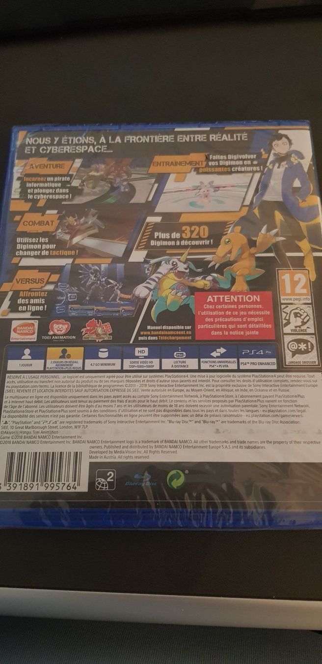 Sony Giochi: DigimonStory Cybersleuth Hacker's memory – Nuovo e nell'imballaggio originale da Meyrin venduto da Kudo97 1