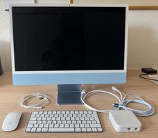 Apple iMac 24 M1 16GB RAM 1TB SSD Blau Top Zustand