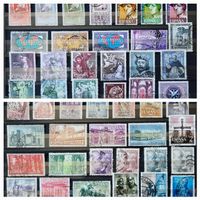 5-26-1 Timbres ESPANA oblitérés, diverses années.