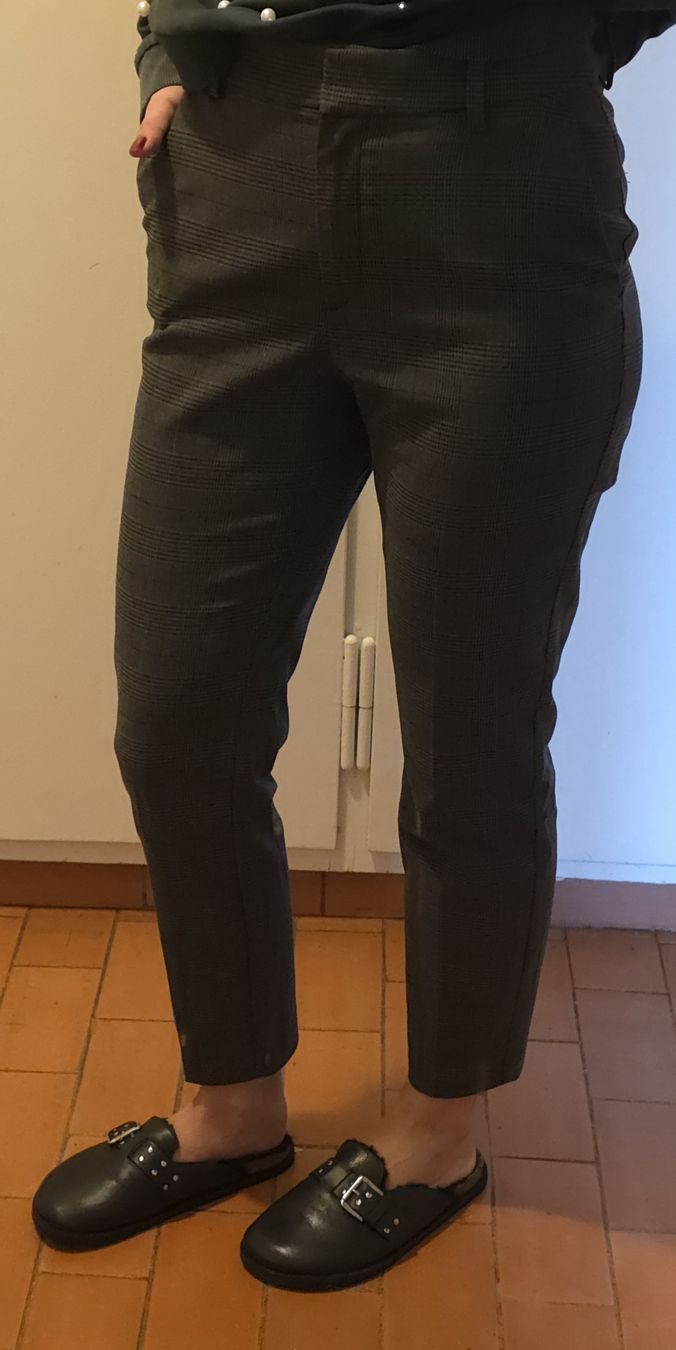 H&M Hosen: H&M Hosen, Gr. 38, Grau Kariert – Neu (gemäss Beschreibung) aus St Gallen von vir_5kgt 1