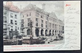 Bern Gewerbemuseum m. Kornhauskeller u. Kindlifresserbrunnen
