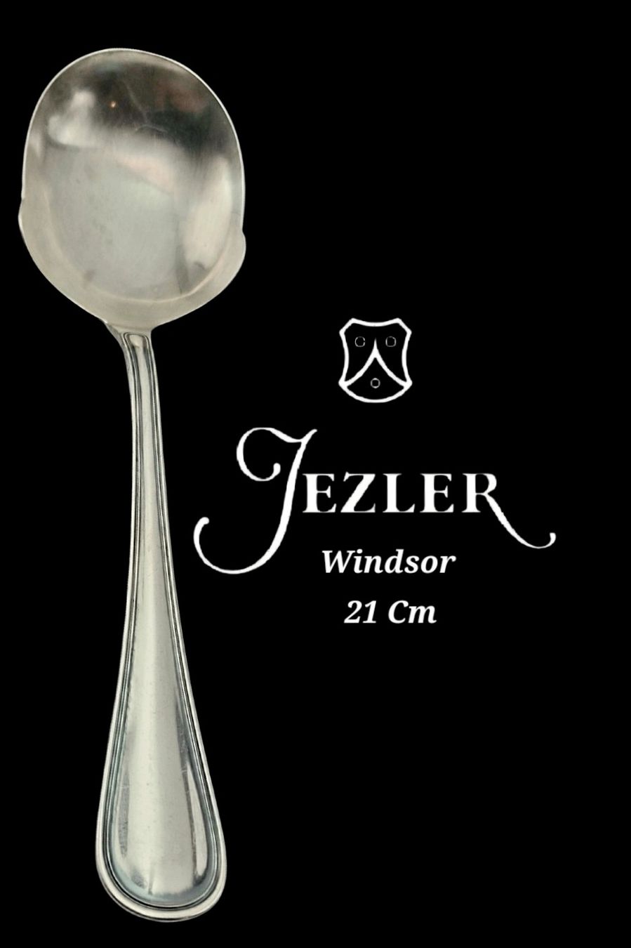 Jezler Cuillères: Cuillère à servir Jezler Suisse 800Silb Windsor – D'occasion à Clarens par Rimany
