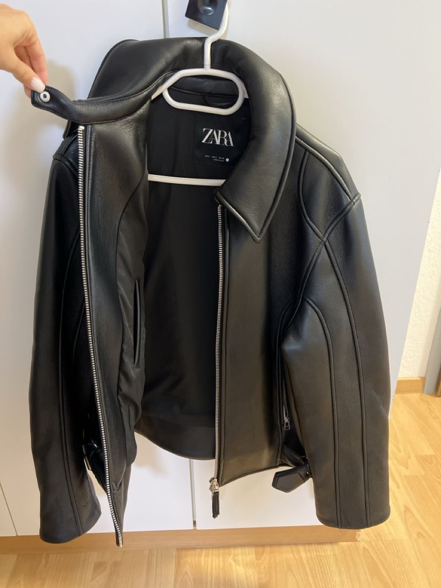 Vestes: ZARA Lederjacke schwarz – Neuf (Voir description) à Gams par kra_hj2k 2