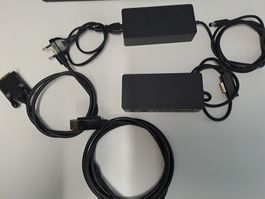 Microsoft Surface Docking Station + 2 x Anschlusskabel