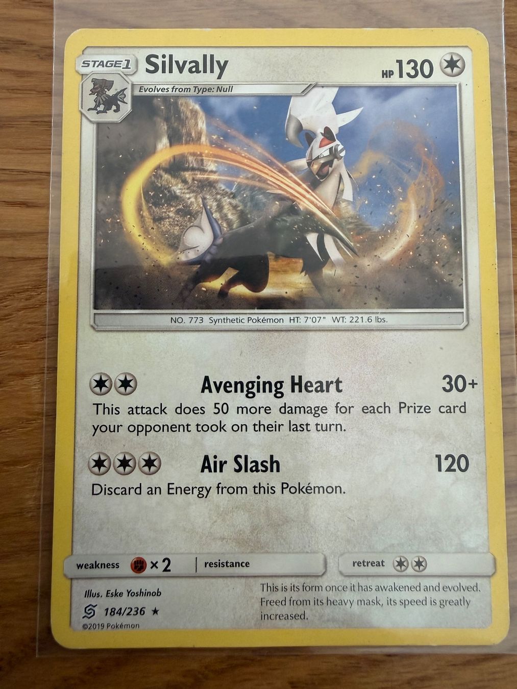 Pokémon Carte collezionabili: Silvally 184/236 – Usato da Amriswil venduto da sim_nlb6