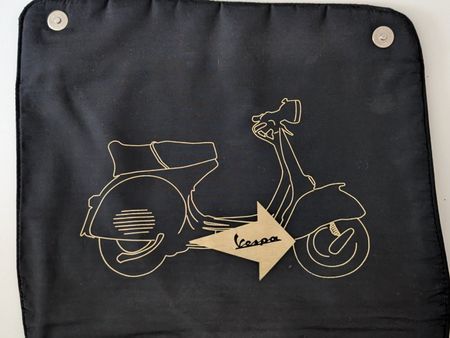 Vespa Umhängetasche schwarz