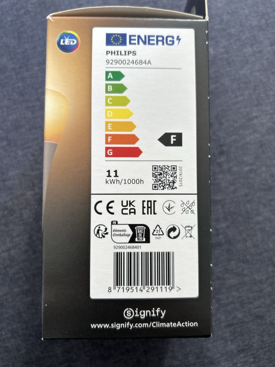 Philips Lampade: Philips Hue white ambiance e27 1100 – Nuovo e nell'imballaggio originale da Neuchâtel venduto da Anorak85 2
