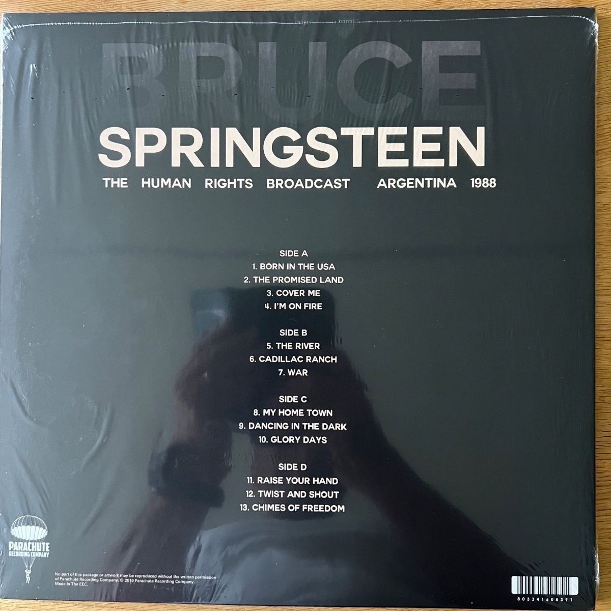 Dischi in vinile: Bruce Springsteen - The Human Rights Broadcast / 2 LP - NEW – Nuovo e nell'imballaggio originale da Gais venduto da soundcave57 1