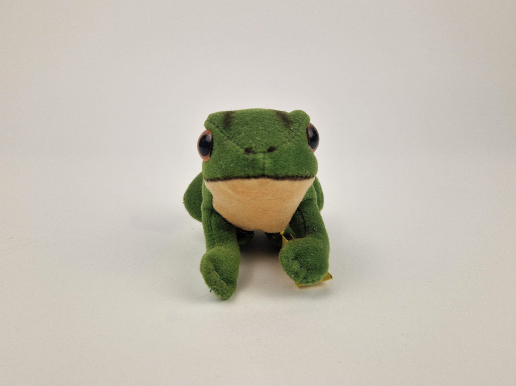 Steiff Giocattoli: Steiff Frosch "Froggy" Plüschtier – Usato da Basel venduto da Restwert_Basel 1