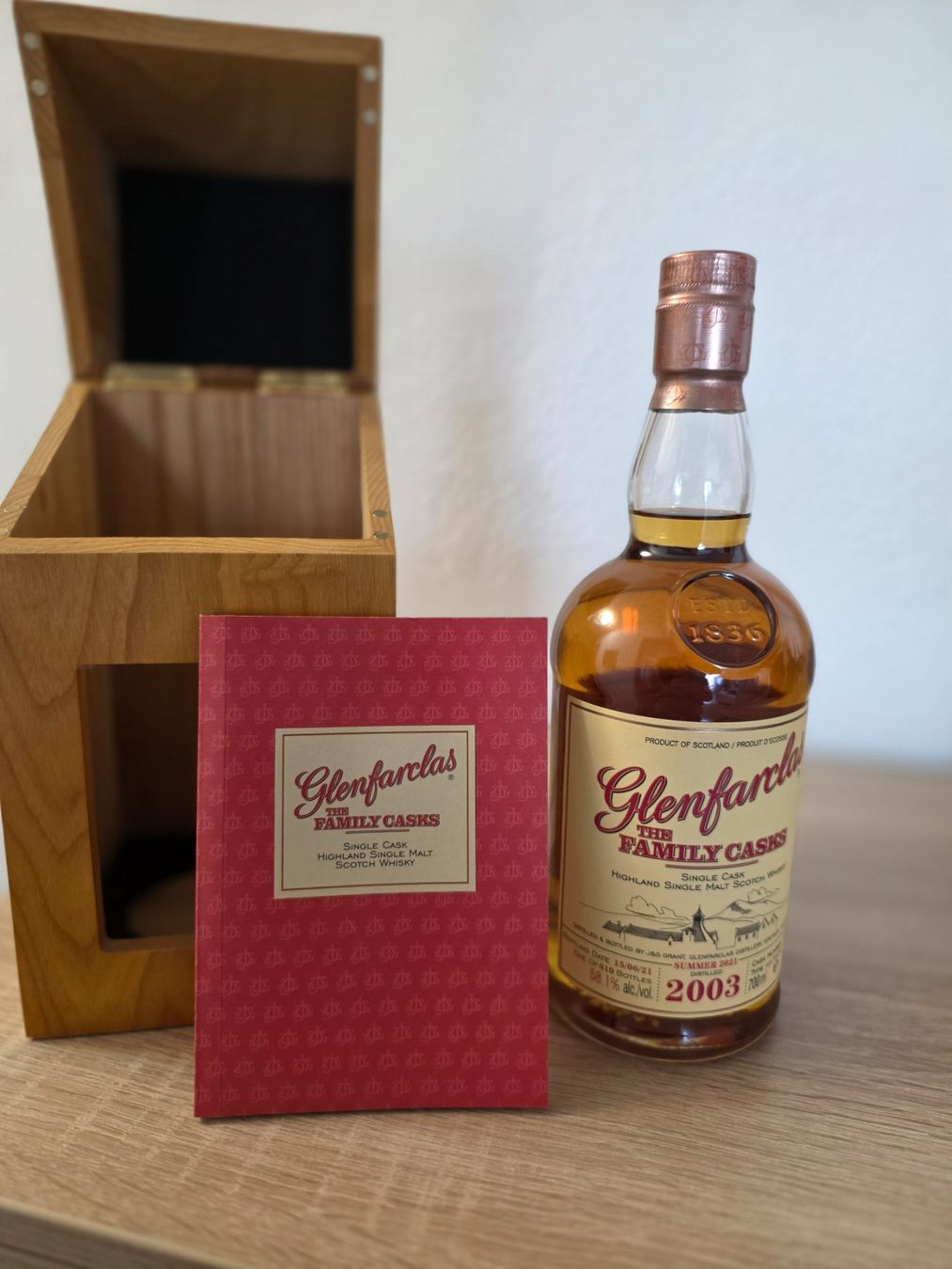 Glenfarclas Spirituosen: 4 Glenfarclas Abfüllungen!! – Neu und originalverpackt aus Goldach von Inlyner 1