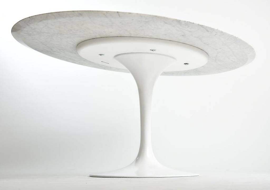 Tische: Eero Saarinen MARMOR Tulip Table oval – Gebraucht aus Zürich von IndividumCH 1