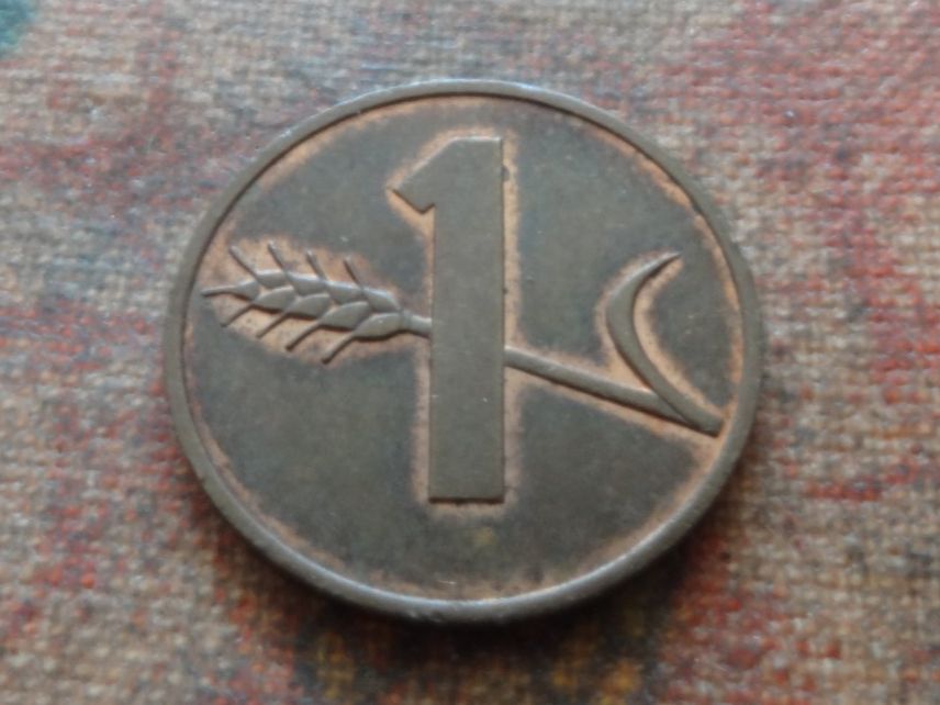 Tutti le monete: 1 Rp. 1974  (D) – Usato da Romanel-sur-Lausanne venduto da Swift13 1
