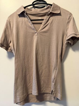 Damen Polo C&A Grösse M Beige kurzarm 🔥