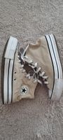 basket converse à plate forme beige 37