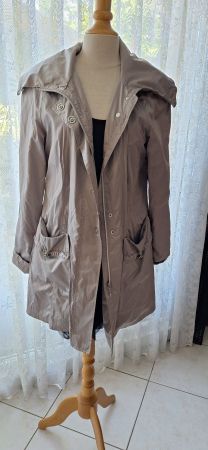 Trench-coat gris taille 40