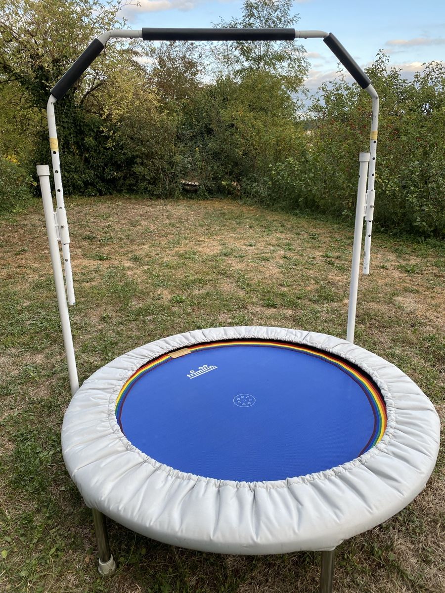 Trampolines: Trimilin Minitrampolin mit Haltegriff – D'occasion à Biel/Bienne par gurzel13 2