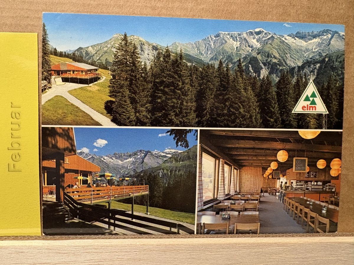 Cartoline postali: AK von Elm Restaurant Schabell – Usato da Rümlang venduto da Kartenpost1