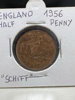GB - 1/2 Penny - 1956 - Queen 2