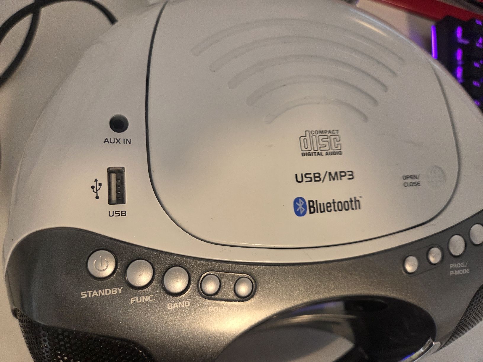 Systèmes audio & multimédias: AEG SR 4356 BT CD Player Radio mit Bluetooth gebraucht – D'occasion à Flawil par Hamdia12 3