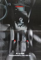 ORIGINAL SONDER PROSPEKT | BMW - M3 - TYP E30