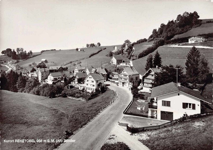 Cartoline postali: Rehetobel, Sonder, gelaufen 1970 – Usato da Frauenfeld venduto da POML