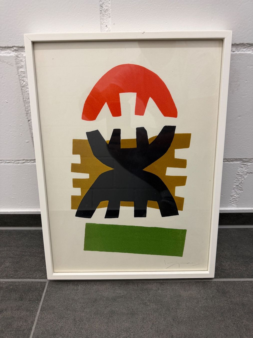 Grafica & Litografie: Giuseppe Capogrossi, 1970, handsigniert, Erker – Usato da Horn venduto da HanSolo.