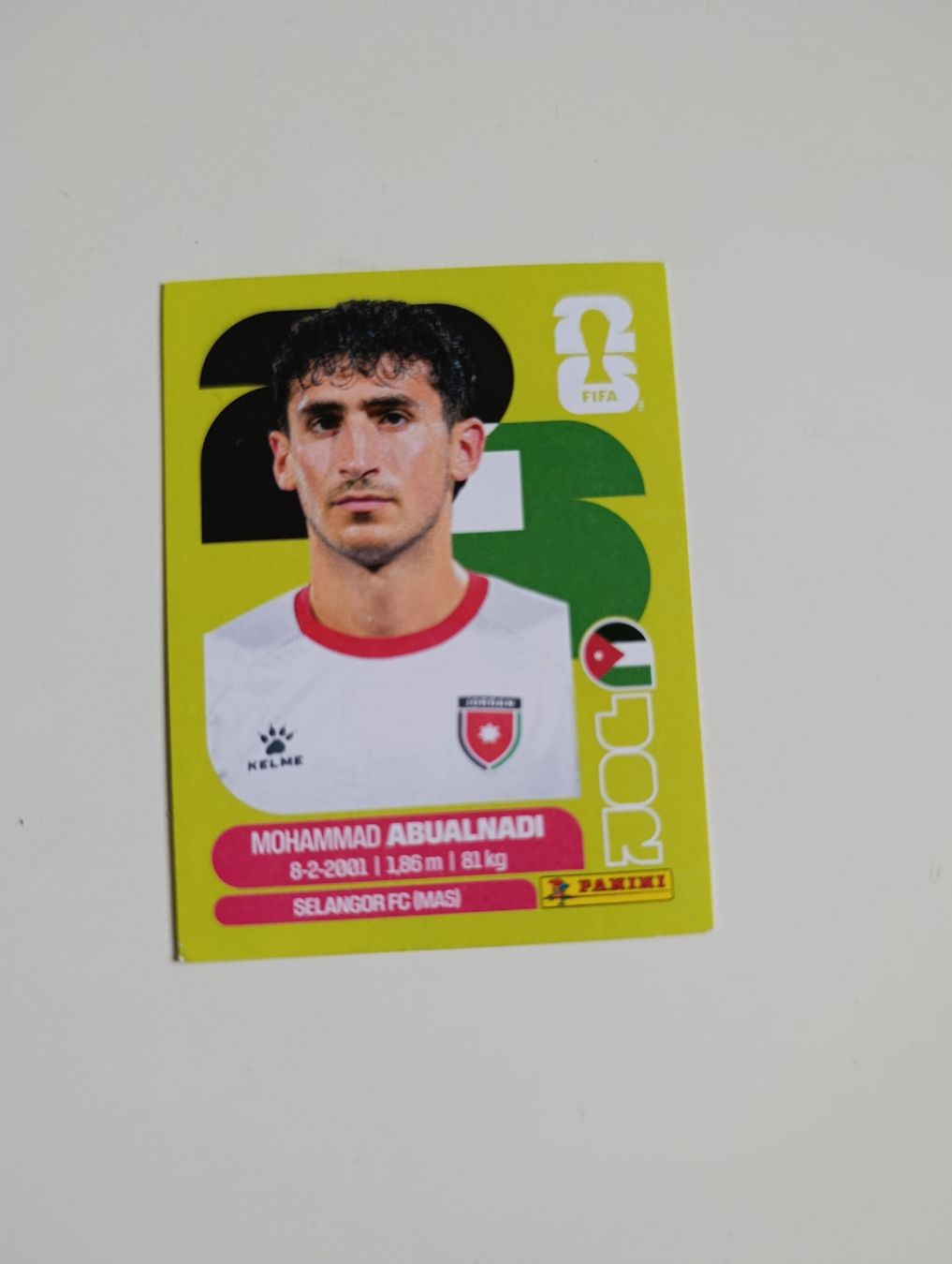 Panini Carte collezionabili: Panini World Cup 2026 JOR 8 – Nuovo (secondo la descrizione) da Lavey-Village venduto da pas_7xd2