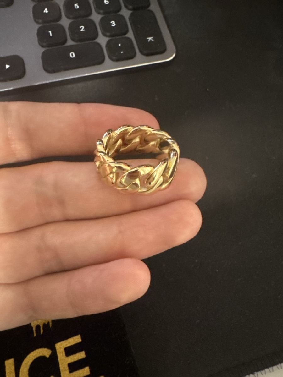 Anelli: Miami Cuban Ring (Gold) – Nuovo (secondo la descrizione) da Düdingen venduto da noe_59gg 1