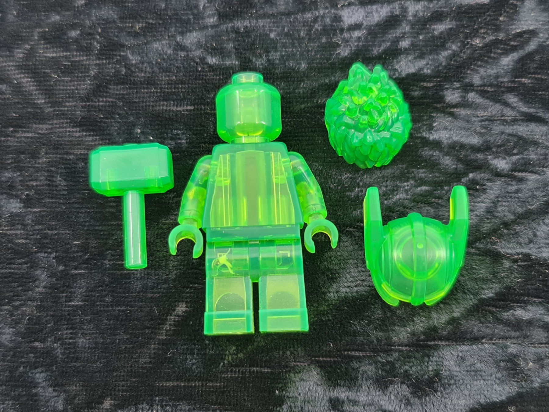 Lego Kit di costruzioni: Lego Figur | Prototype | Thor | Trans Bright Green | 🔨 – Nuovo (secondo la descrizione) da Schneisingen venduto da 500_to_moon 1