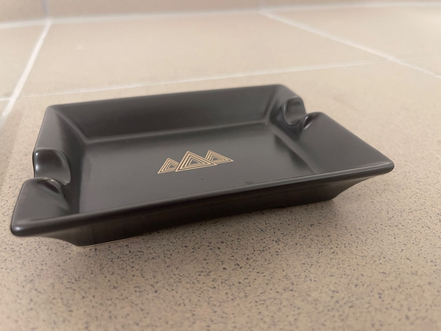 Davidoff Aschenbecher: Original Davidoff, Aschenbecher, schwarz matt – Gebraucht aus Basel von mariablanka 2