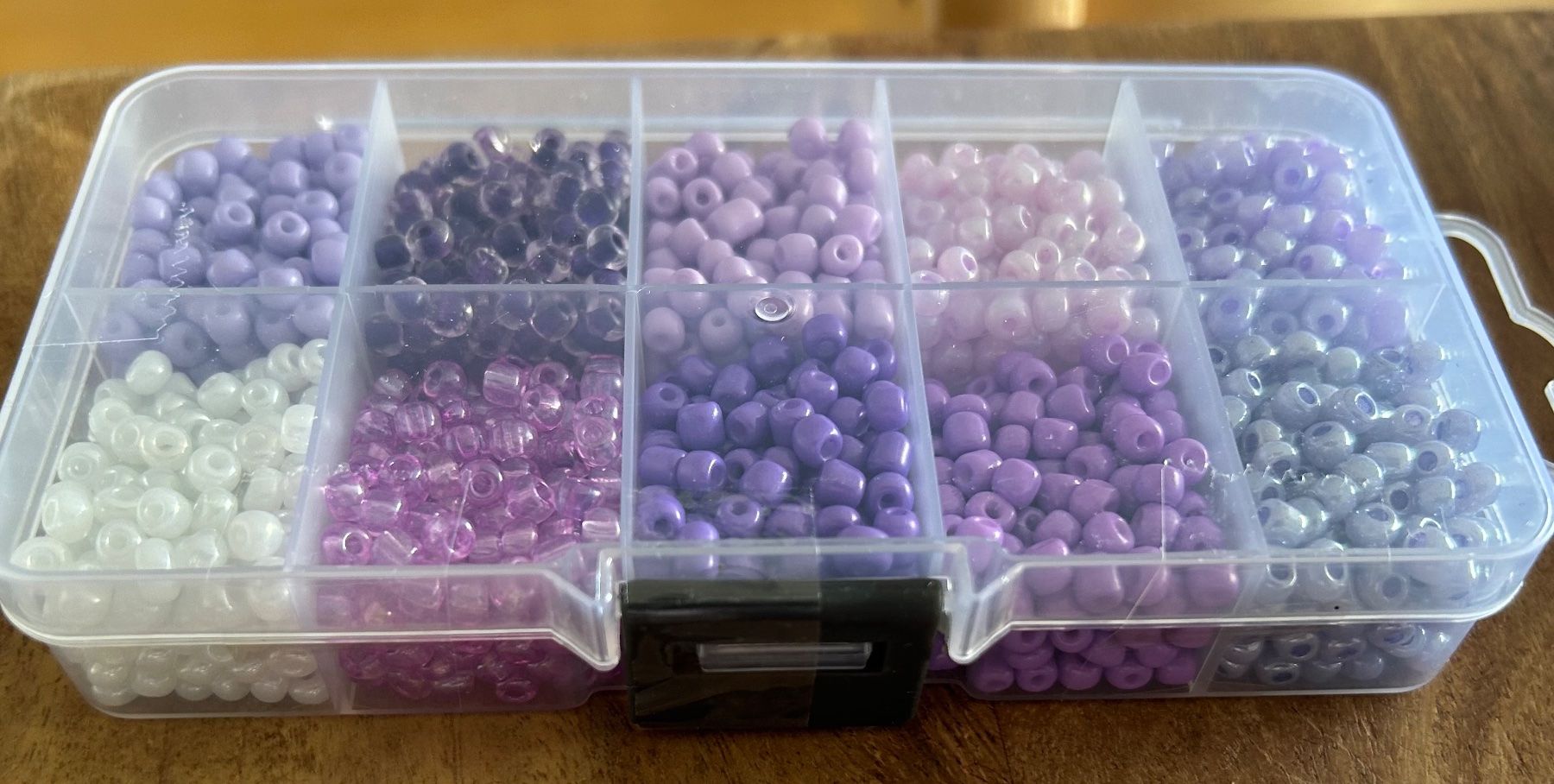 Bastelsets: Bastelset Rocailles Perlen in Organizer Box NEU – Neu und originalverpackt aus Geneve von vane267 1