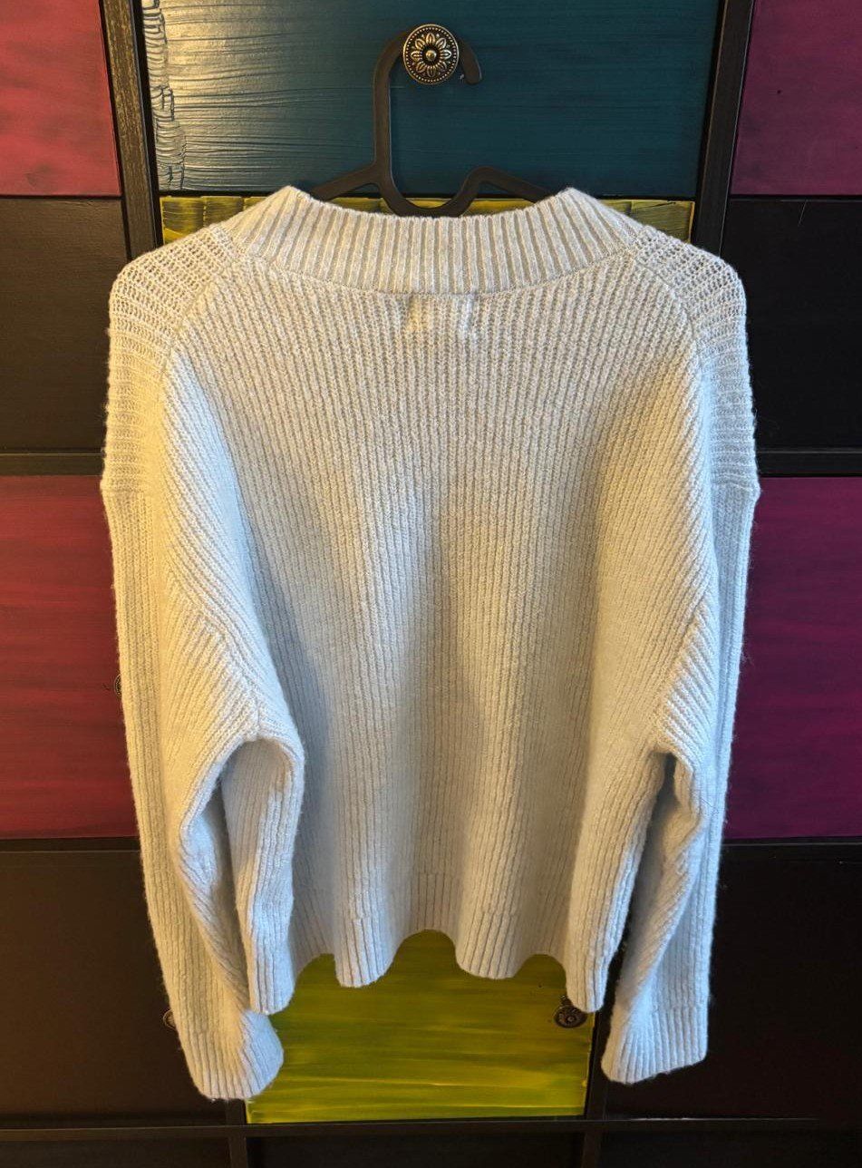 H&M Maglioni & Felpe: H&M Strickpullover, hellblau, Grösse S – Usato da Bülach venduto da reaos 3