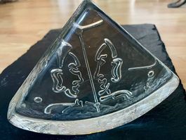 Glasi Hergiswil Briefbeschwerer Zwilling - kleine Kunst