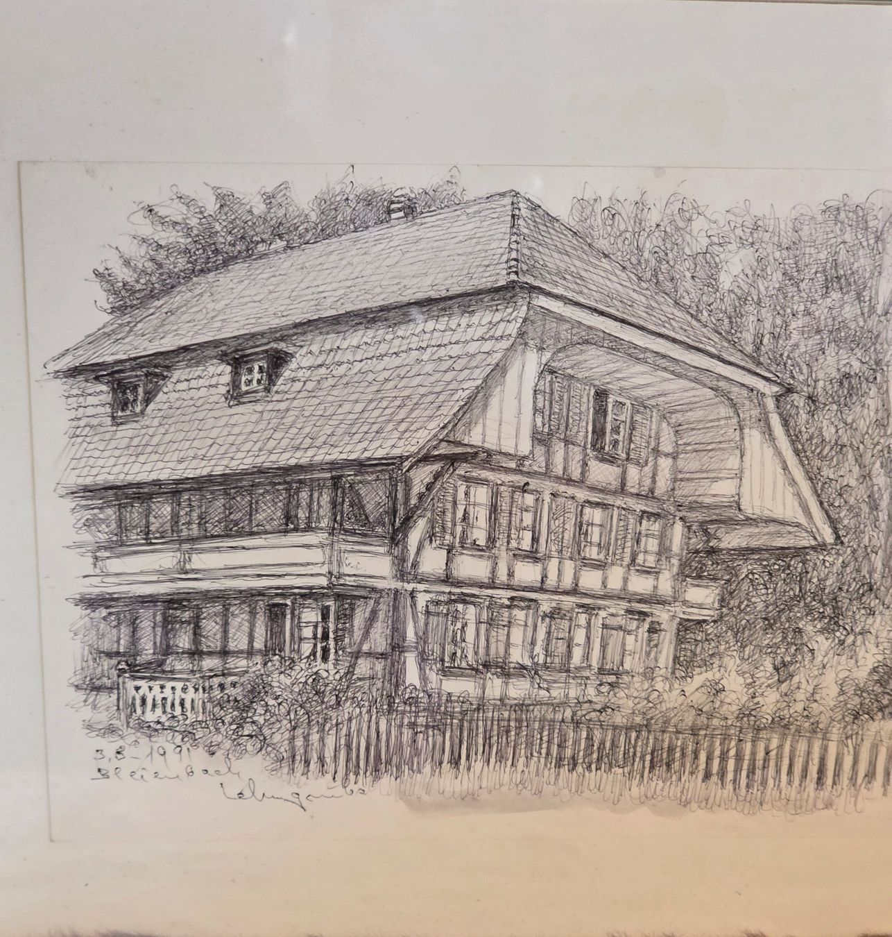 Gemälde: Landhaus Berner Oberland – Gebraucht aus Rohrbach von lod_m58r 3